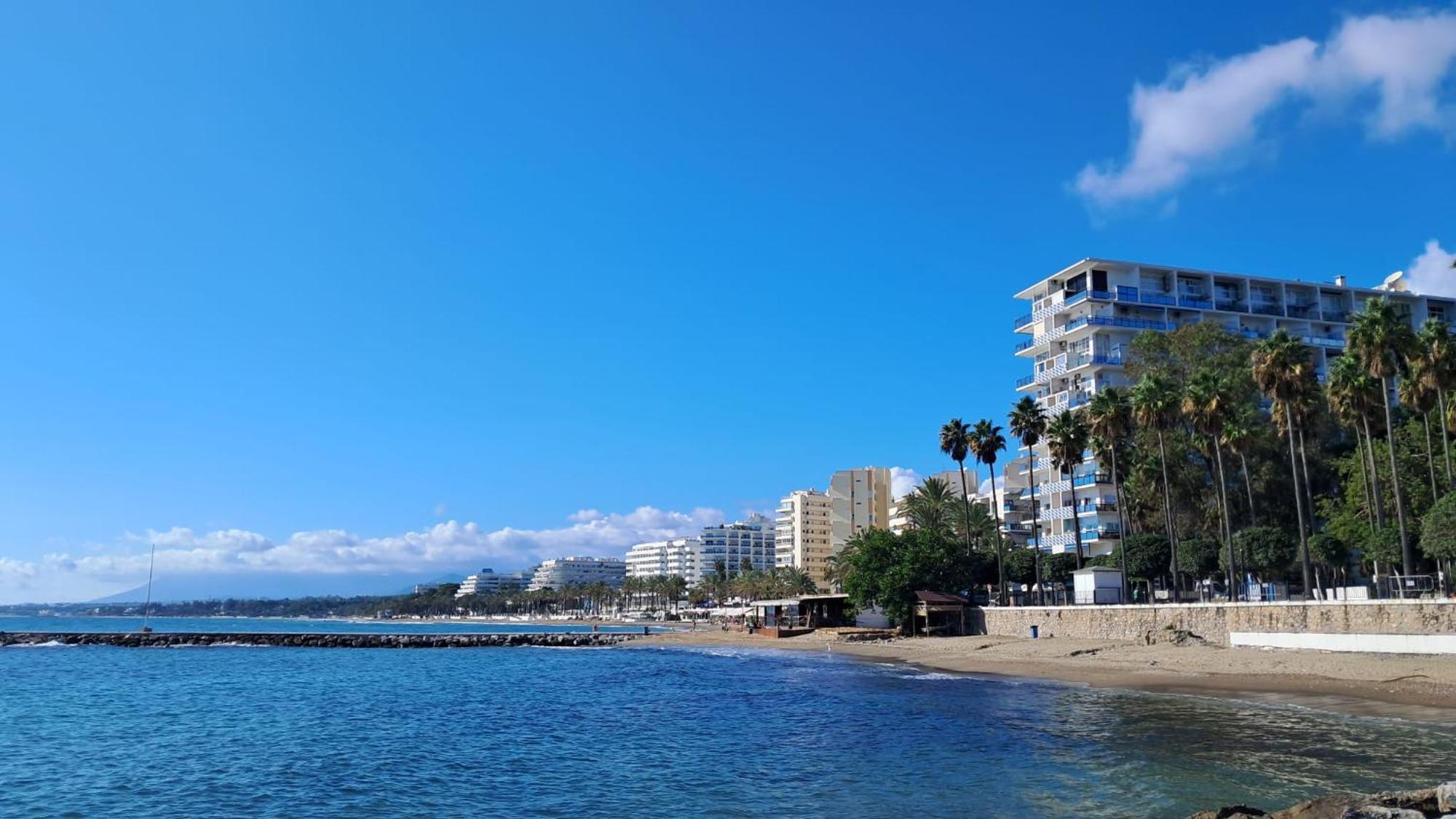 Skol 420C Fantastico 1 Dormitorio Primera Linea De Playa Marbella Dış mekan fotoğraf
